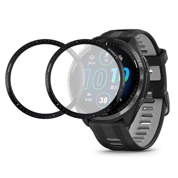 2 stk Garmin Forerunner 965 buet skjermbeskytter
