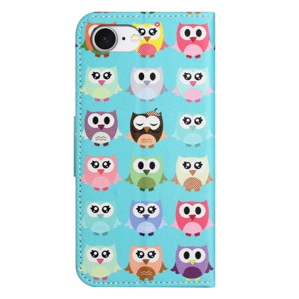 Wonderland iPhone 16e flip-etui - Ugler