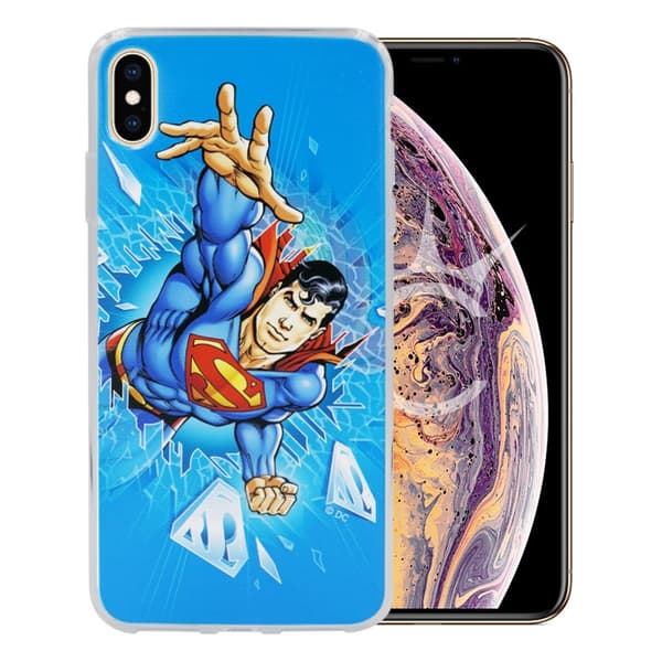 Superman # 5 iPhone Xs Max deksel - Blå