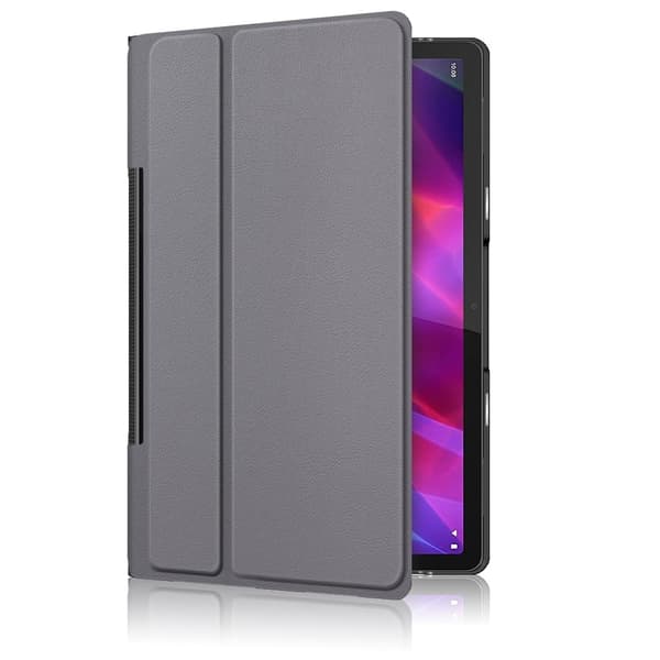 Lenovo Yoga Tab 11 nahkakotelo - Harmaa