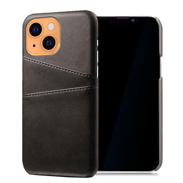 Dual Card iPhone 13 deksel - Svart