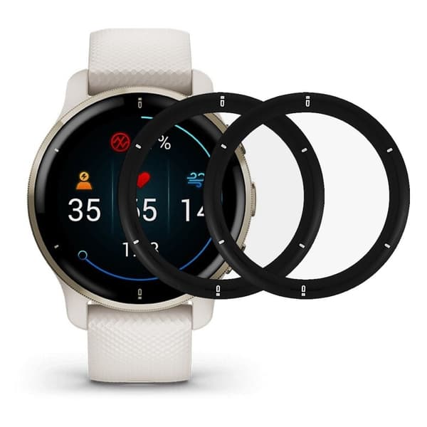 2Pcs Garmin Venu 2 PMMA näytön suojus