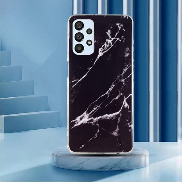 Marble design Samsung Galaxy A33 5G cover - Sort