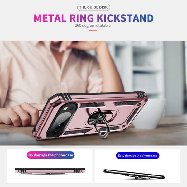 Bofink Combat Google Pixel 10 Pro / Google Pixel 10 cover - Rødguld
