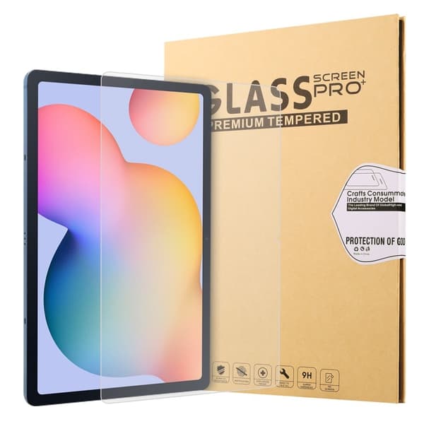 0.3mm Tempered Glass Screen Protector for Samsung Galaxy Tab S9/S7/S8 with Arc Edge