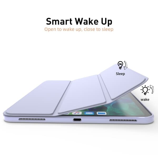iPad Pro 11 (2022/2021/2020) Tri-fold Smart Wake/Sleep Tablet Case - Midnattsgrön