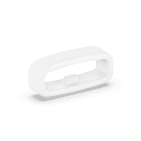 22 mm universal stroppsløyfe i silikon - Hvit