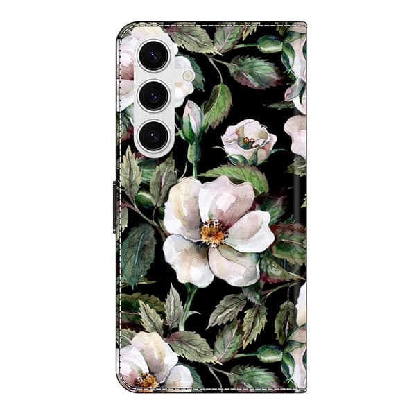 Wonderland Samsung Galaxy S26 Plus flip-etui - Stor Blomst