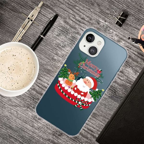 Julfodral till iPhone 14 Plus - Tomte Och Tomte