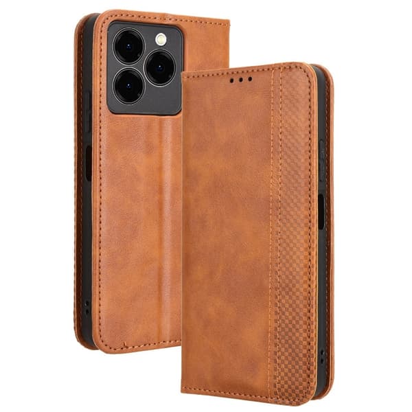 Bofink Vintage Ulefone Note 20 Pro læderetui - Brun