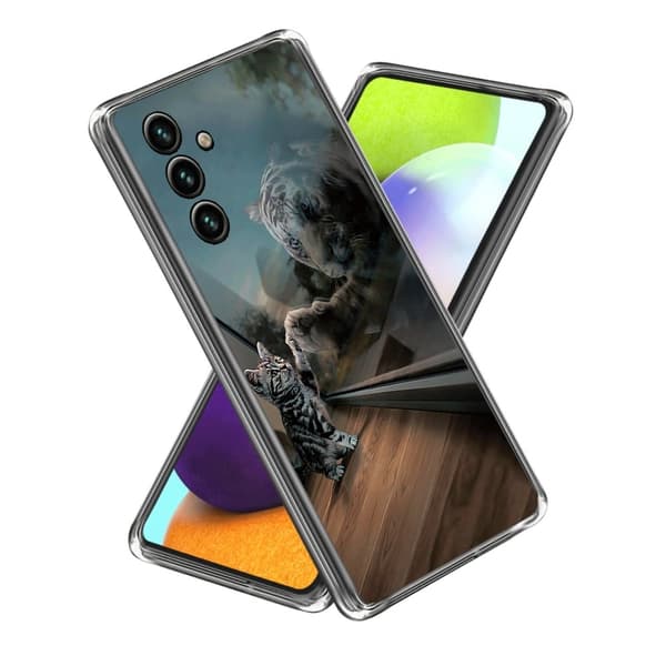 Deco Samsung Galaxy A54 Etui - Mirror Katt