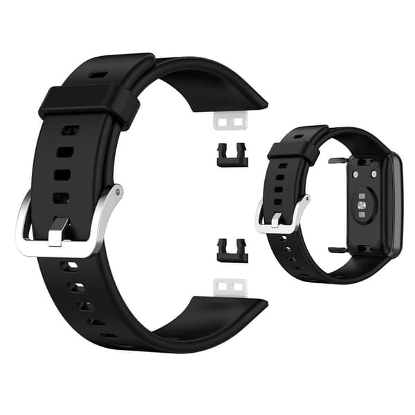 Huawei Watch Fit silikone rem - sort
