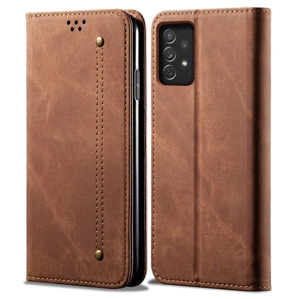 Jeans Samsung Galaxy A23 flip etui - Kaffe