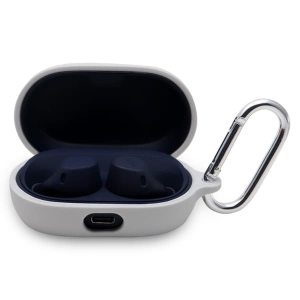 Jabra Elite 7 Active silikonfodral med nyckelring - Grå