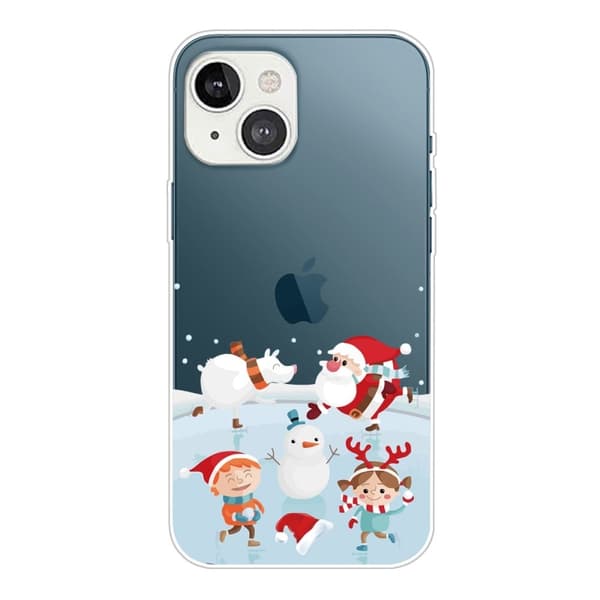 Juleveske til iPhone 14 Plus - Julesnø