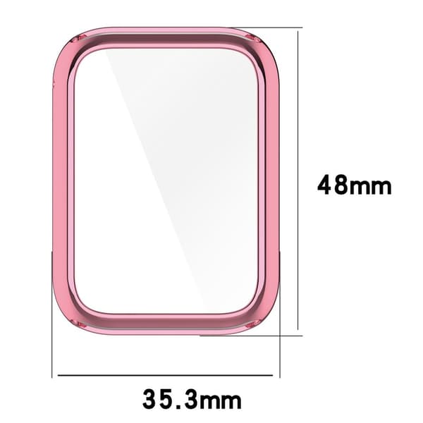 Xiaomi Smart Band 9 Pro Klockfodral Galvaniserat heltäckande flexibelt skydd - Silver