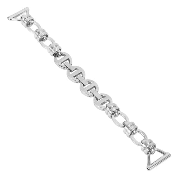 22mm Universal elegant klockarmband i rostfritt stål - Silver
