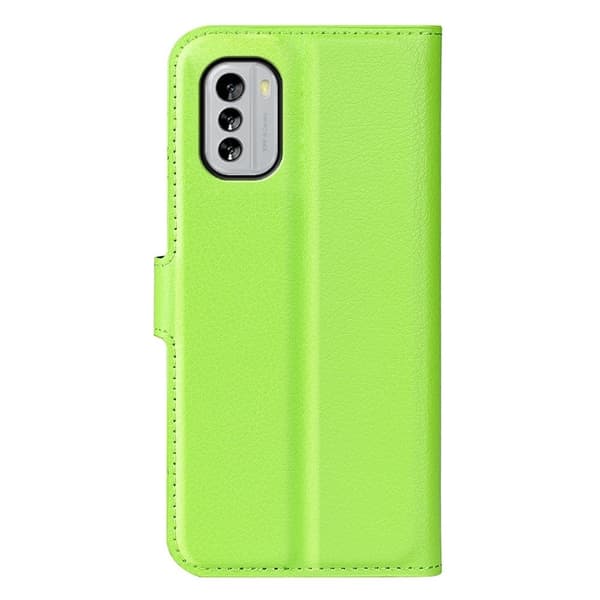 Klassisk Nokia G60 Flip Etui - Grøn
