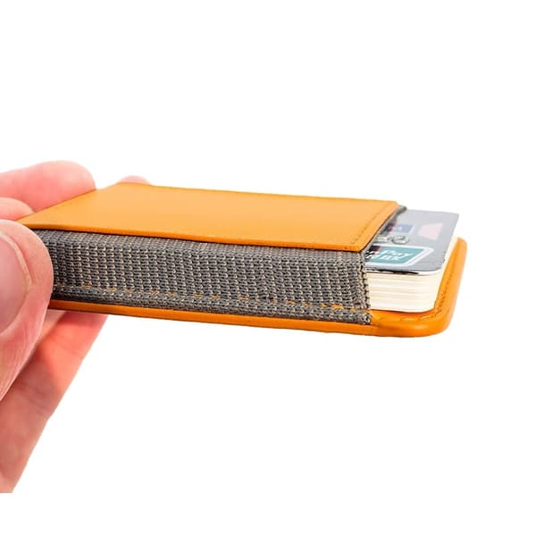 MagSafe mini lædercover og kortholder - Sort