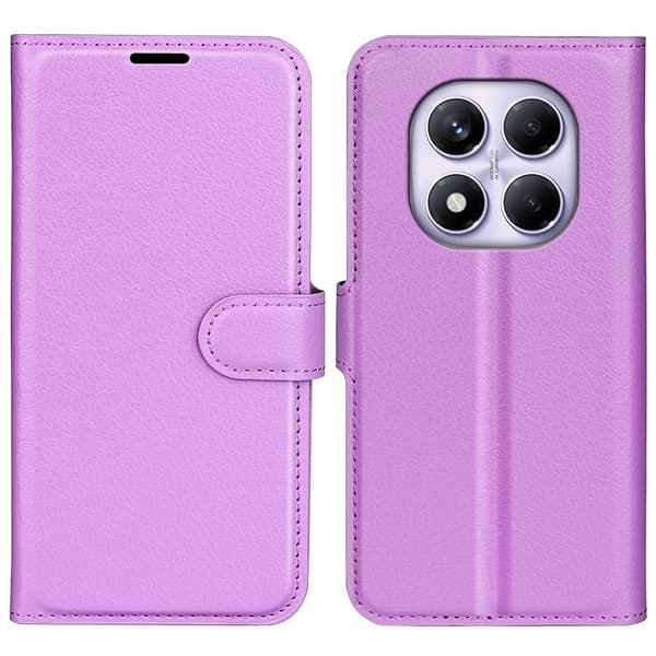 Classic Xiaomi Redmi Note 14 Pro 4G flip etui - Lilla