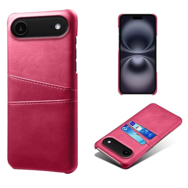 Dual Card iPhone Air cover - Rose