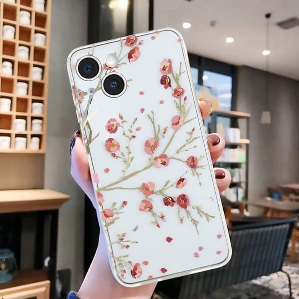 Deco iPhone 15 kotelot - Kukka