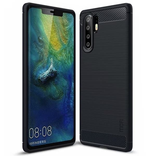 MoFi Carbon Huawei P30 Pro cover - Mørkeblå