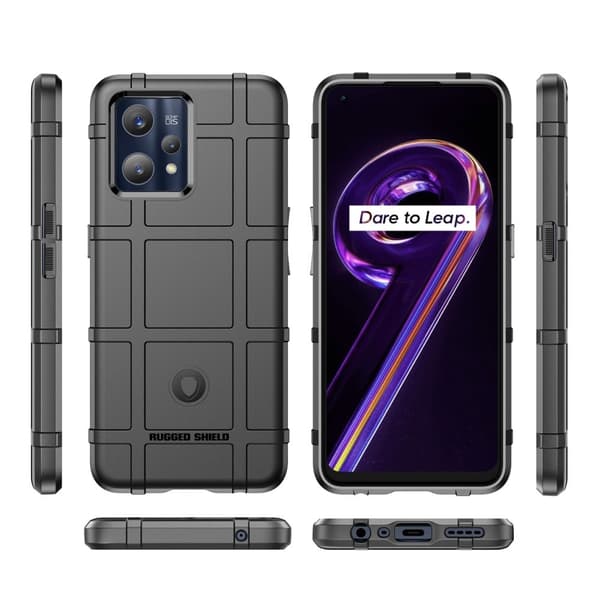 Rugged Shield Etui Realme 9 Pro Plus - Sort