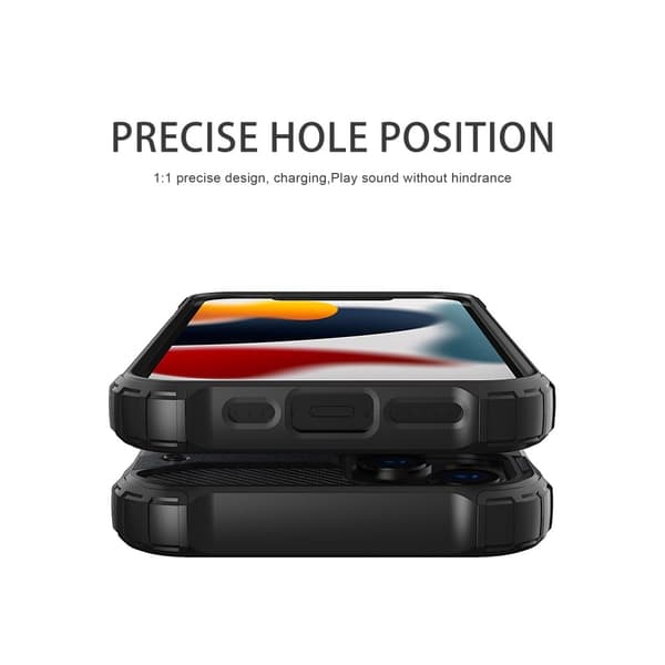 Armour Guard Etui iPhone 13 Mini - Sølv