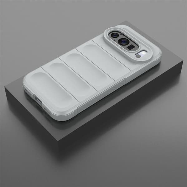 Blødt grebsformet Google Pixel 10 Pro / Google Pixel 10 cover - Lysegrå