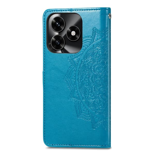 Mandala Honor X5c Plus 4G etui i lær - Blå