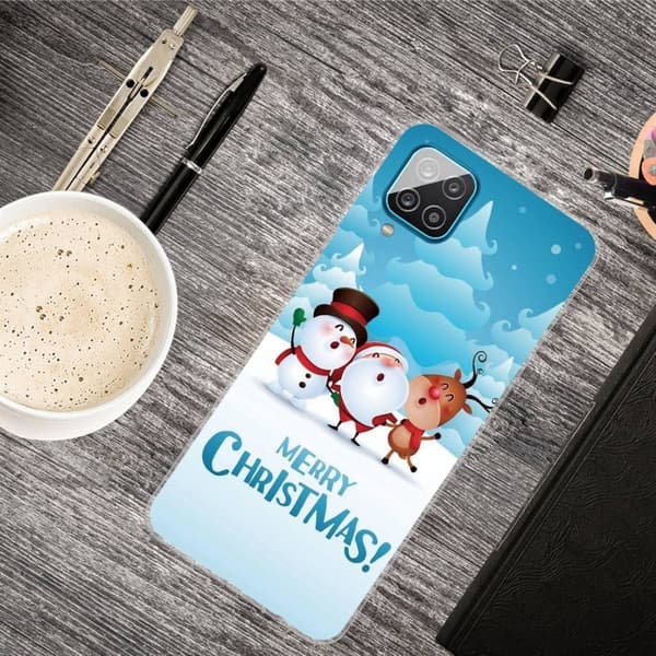 Juleveske til Samsung Galaxy M33 5G - Snømark Og Venner