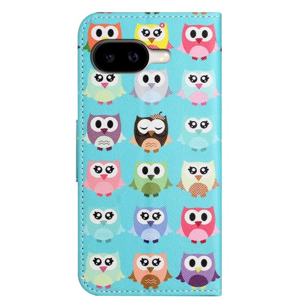Wonderland Google Pixel 10a flip etui - Ugler