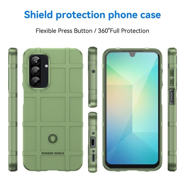 Rugged Shield Samsung Galaxy A26 deksel - Grønn