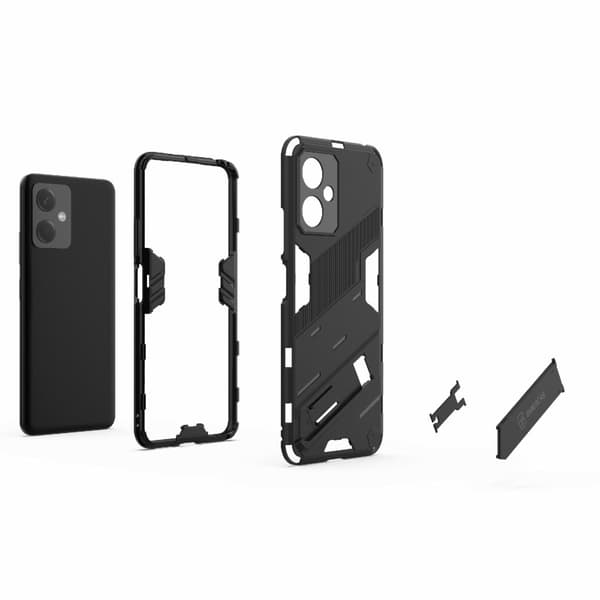 Støtsikkert hybriddeksel for Xiaomi Redmi Note 12 - Sølv