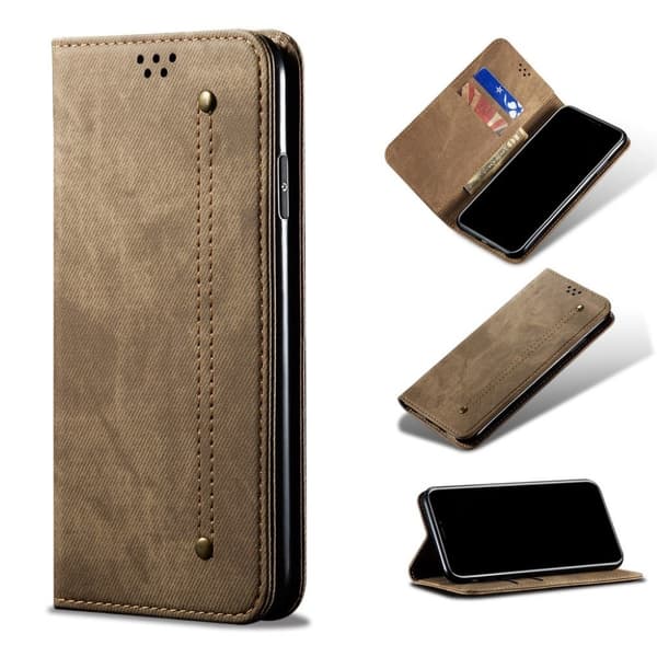 Jeans OnePlus Nord CE 5G flip etui - Grøn