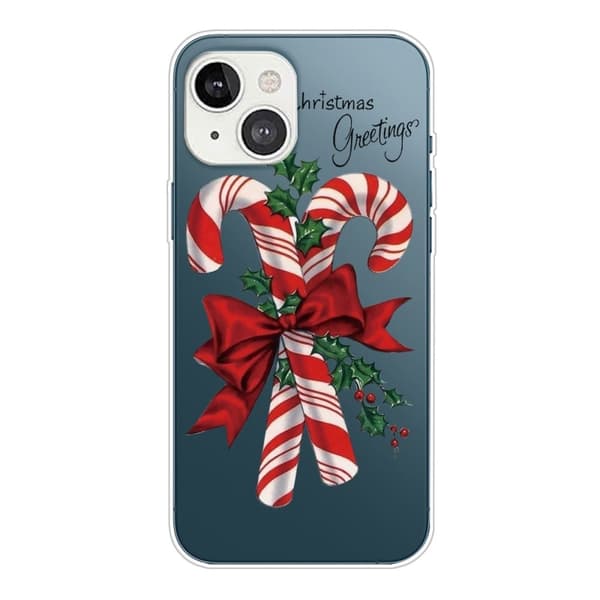 Juleveske til iPhone 14 Plus - Godteristokker Til Jul