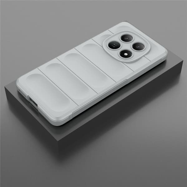 Blødt grebsformet Xiaomi Redmi Note 15 4G cover - Lysegrå