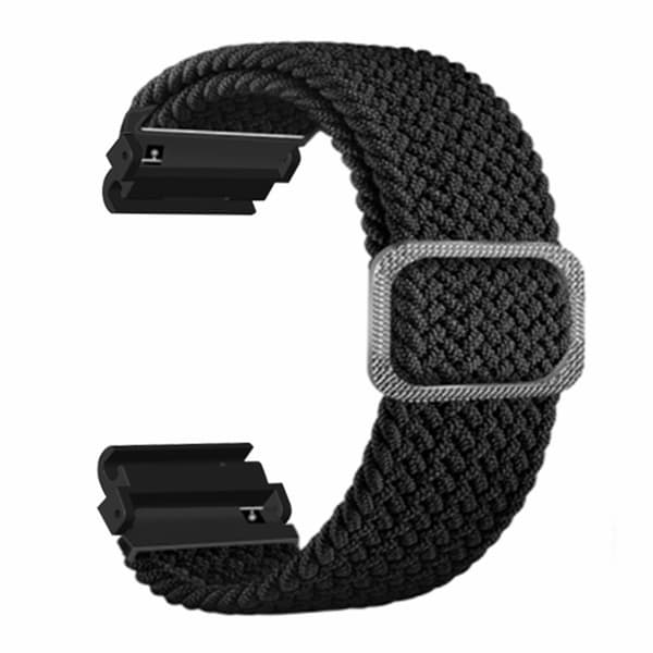 Amazfit T-Rex 2 Ultra elastinen nailonhihna - Musta