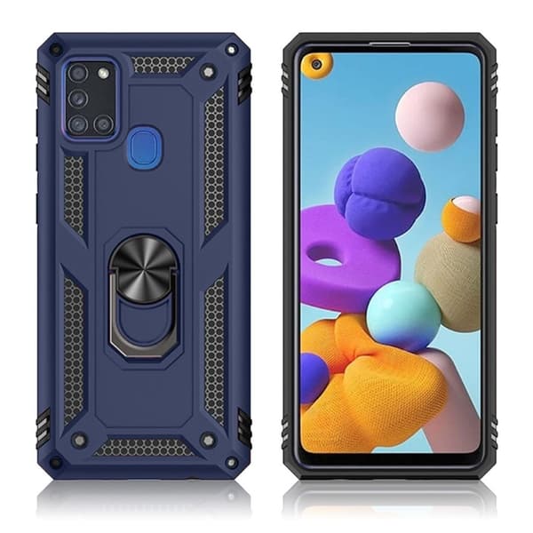 Bofink Combat Samsung Galaxy A21s deksel - Blå