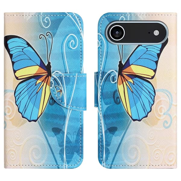 Wonderland iPhone Air flip etui - Sommerfugl
