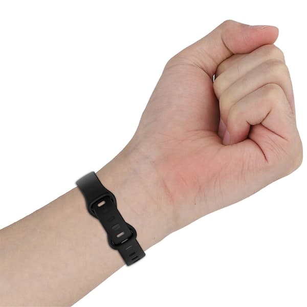 Fitbit Versa 4 / Sense simple urrem - Vinrød Størrelse: S