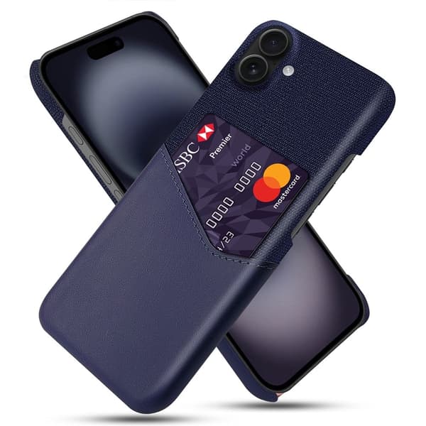 Bofink iPhone 17 kortdeksel - Blå