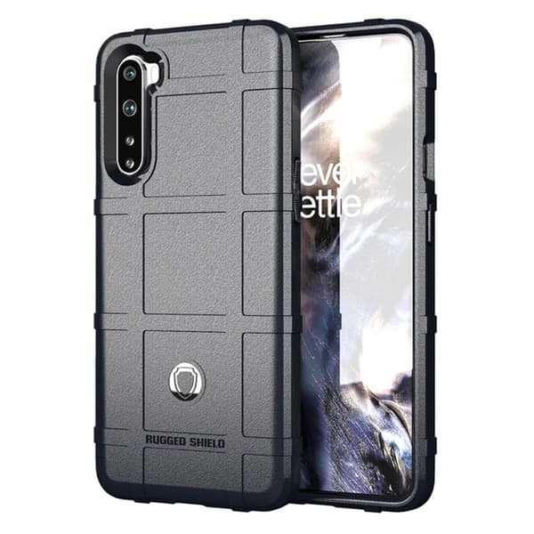 Rugged Shield OnePlus Nord kotelot - Musta