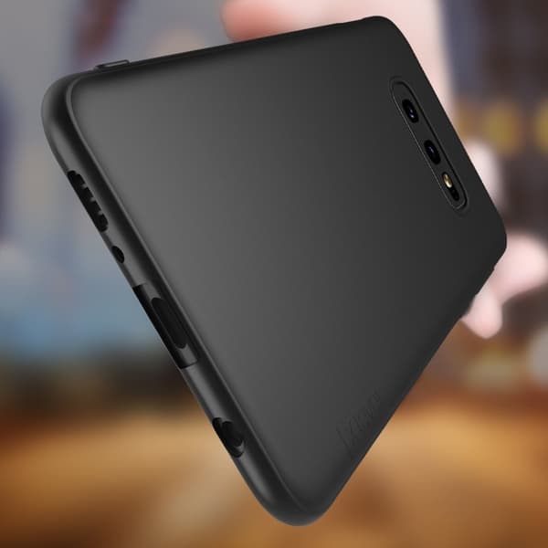X-LEVEL Samsung Galaxy S10e mat etui - Sort