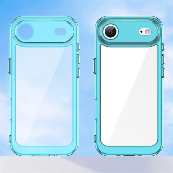 iPhone Air smart telefonskal i akryl - Transparent Blå