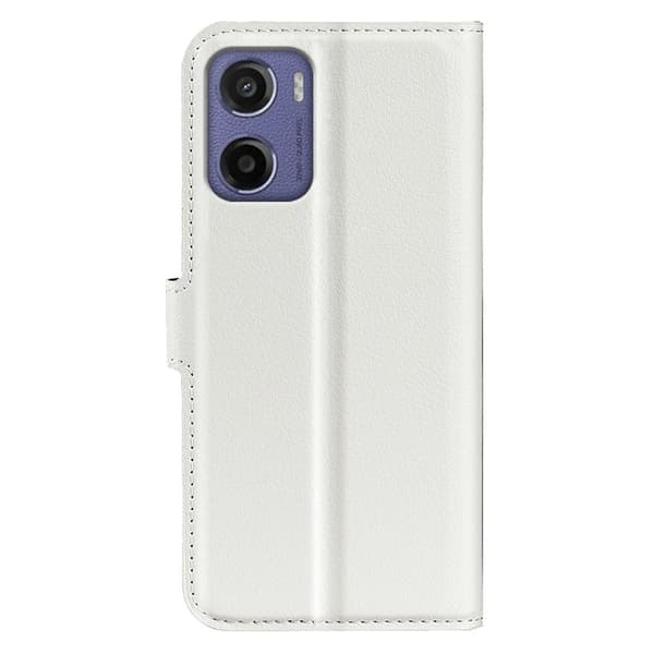 Classic Motorola Moto E15 fodral - Vit