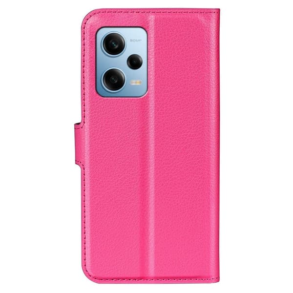 Klassisk Xiaomi Redmi Note 12 Pro Flip Etui - Rose