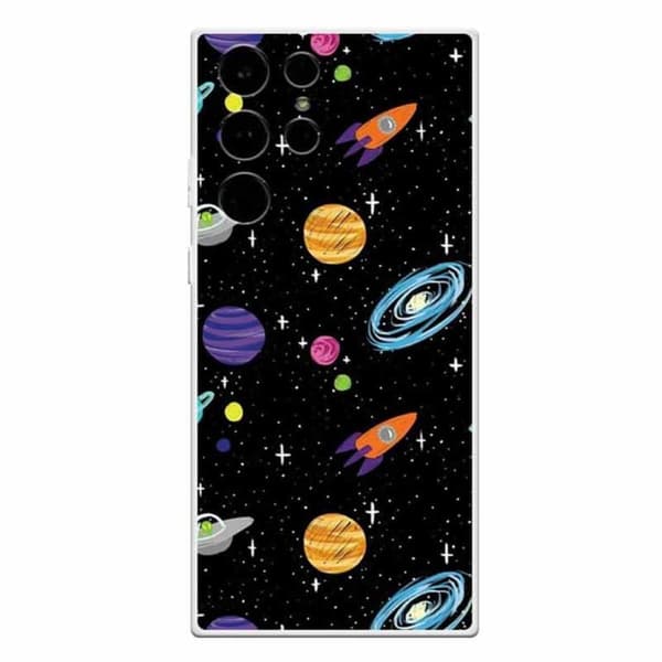 Deco Samsung Galaxy S23 Ultra Etui - Interstellar
