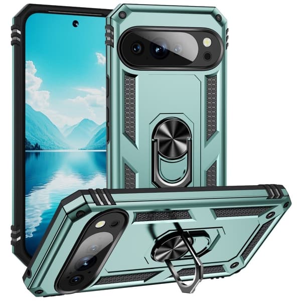 Bofink Combat Google Pixel 10 Pro / Google Pixel 10 cover - Sortliggrøn